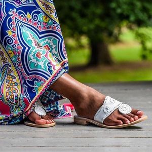 White Jack Rogger Sandals